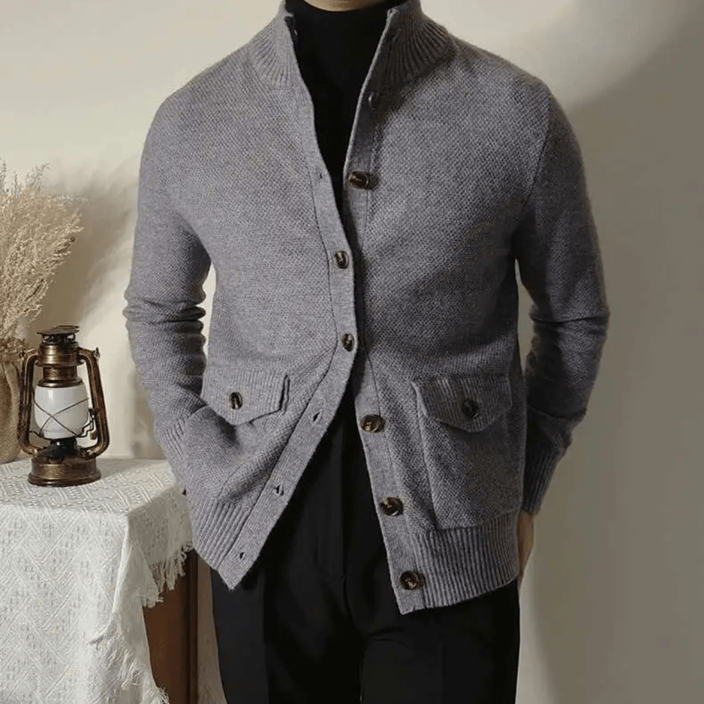 SAVILE MEN’S CARDIGAN - Sovira