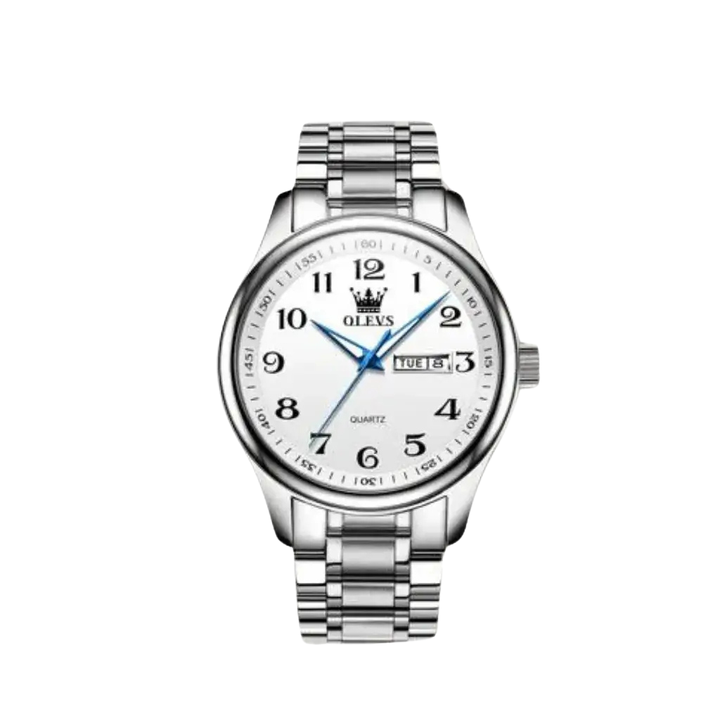 CORVEN STAINLESS STEEL WATCH