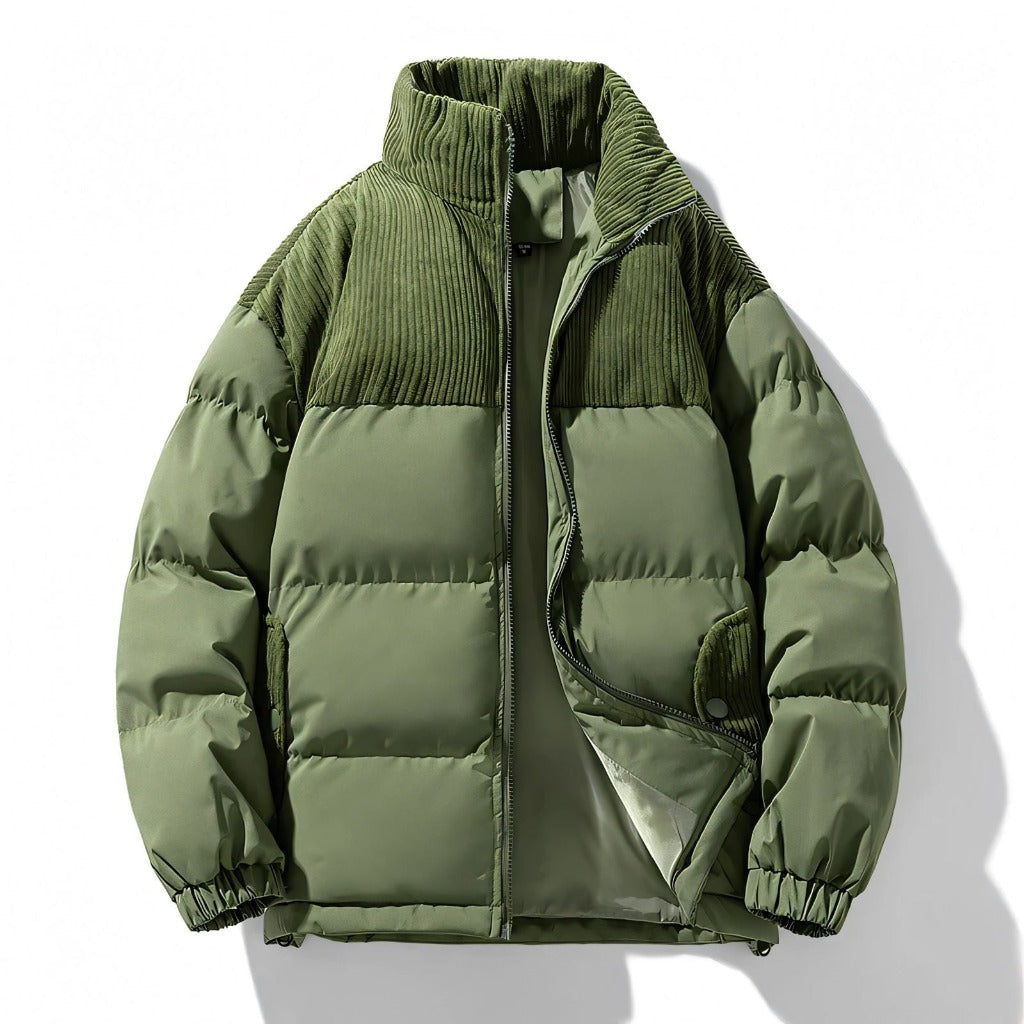 MEN'S PUFFER JACKET – WOOL LINED