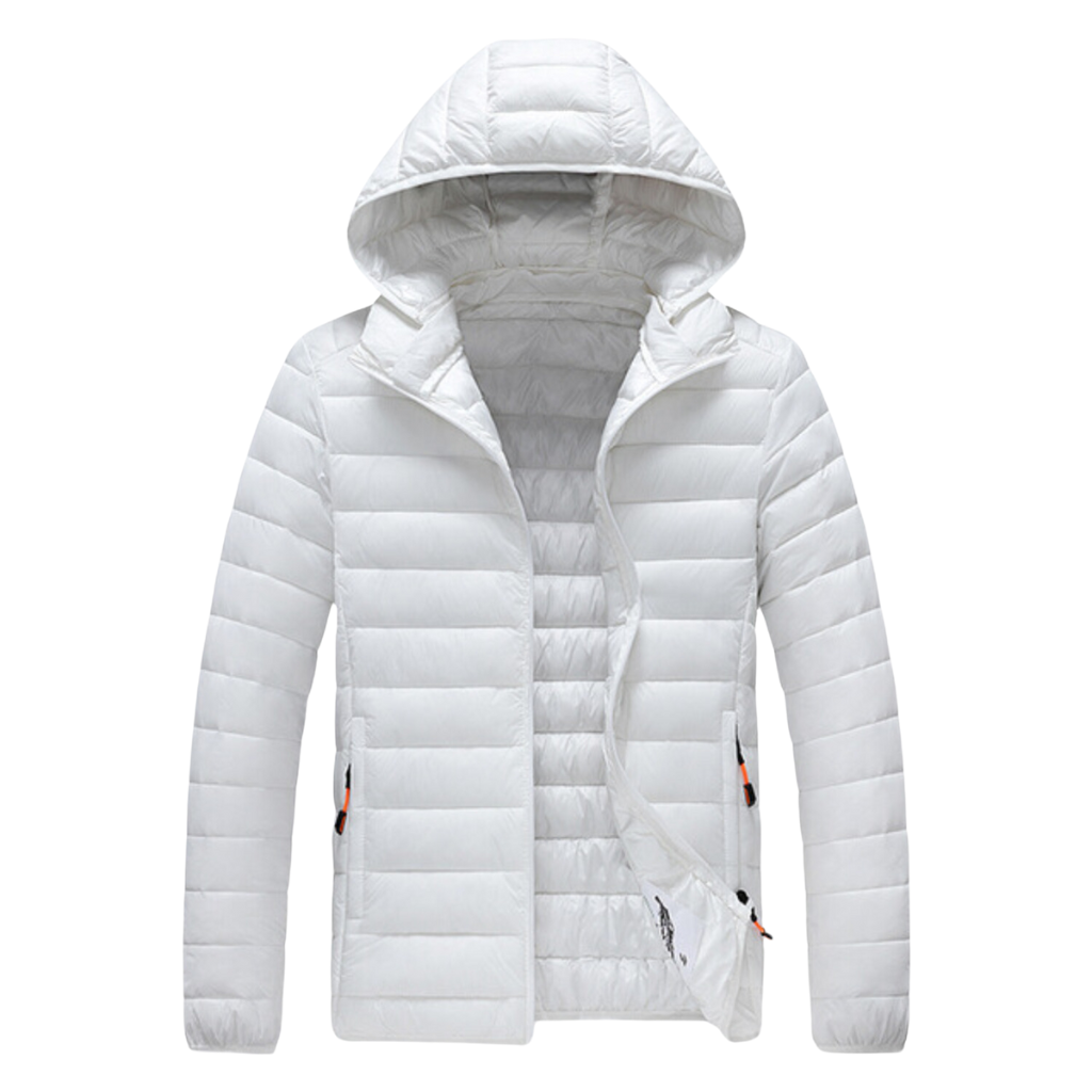 MEN’S HOODED PUFFER JACKET