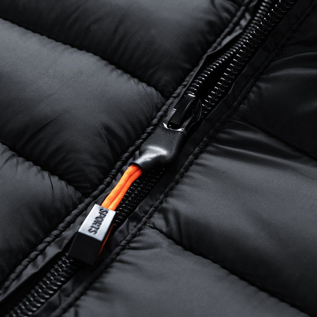 MEN’S HOODED PUFFER JACKET