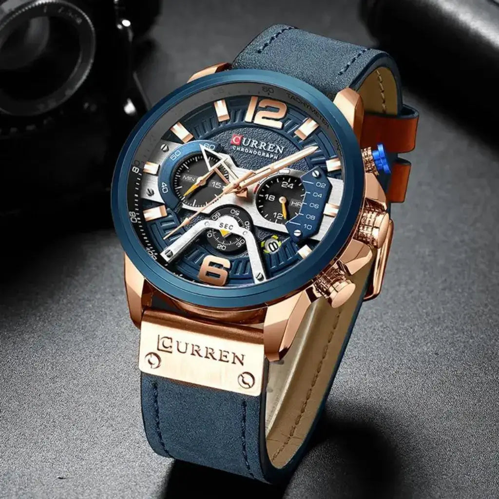 CURREN SPORT STAINLESS STEEL WATCH