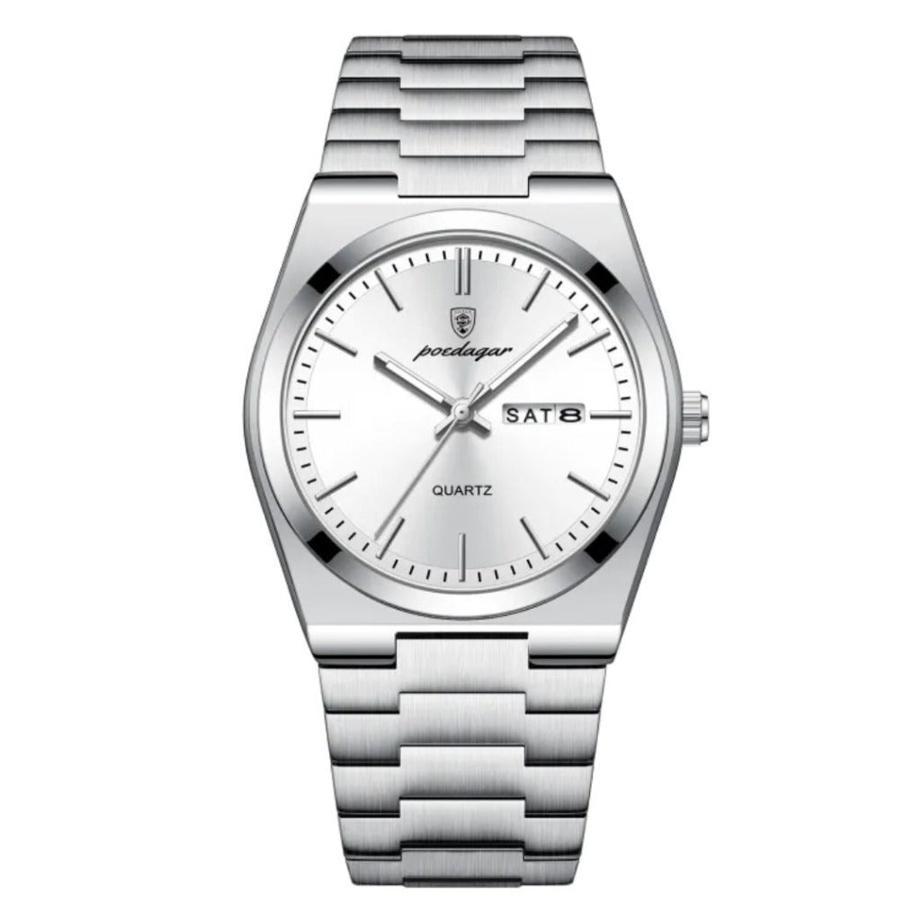 POEDAGAR STAINLESS STEEL WATCH