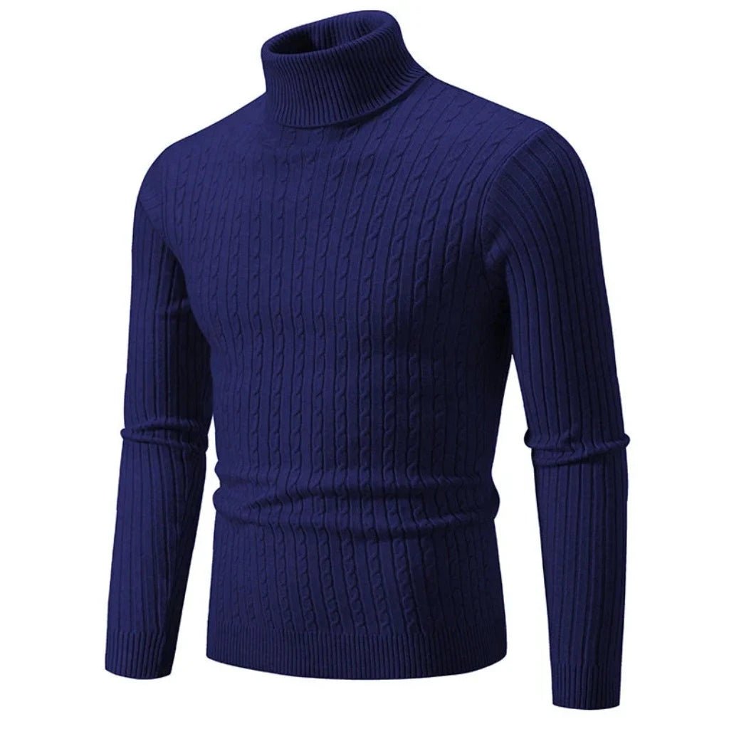 MEN'S HIGH NECK JUMPER - Sovira