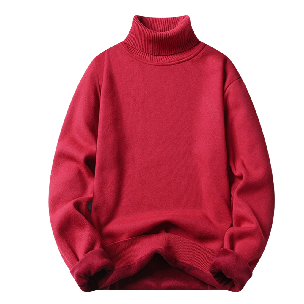 MEN'S TURTLENECK JUMPER PLUSH
