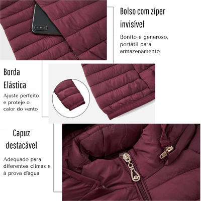 Jaqueta Feminina Puffer