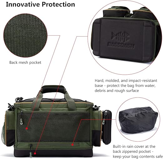 WATER - RESISTANT FISHING RUCKSACK - Sovira