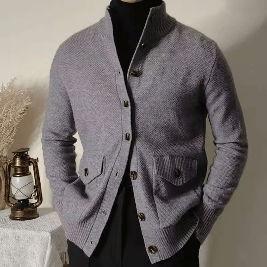 SAVILE MEN’S CARDIGAN - Sovira