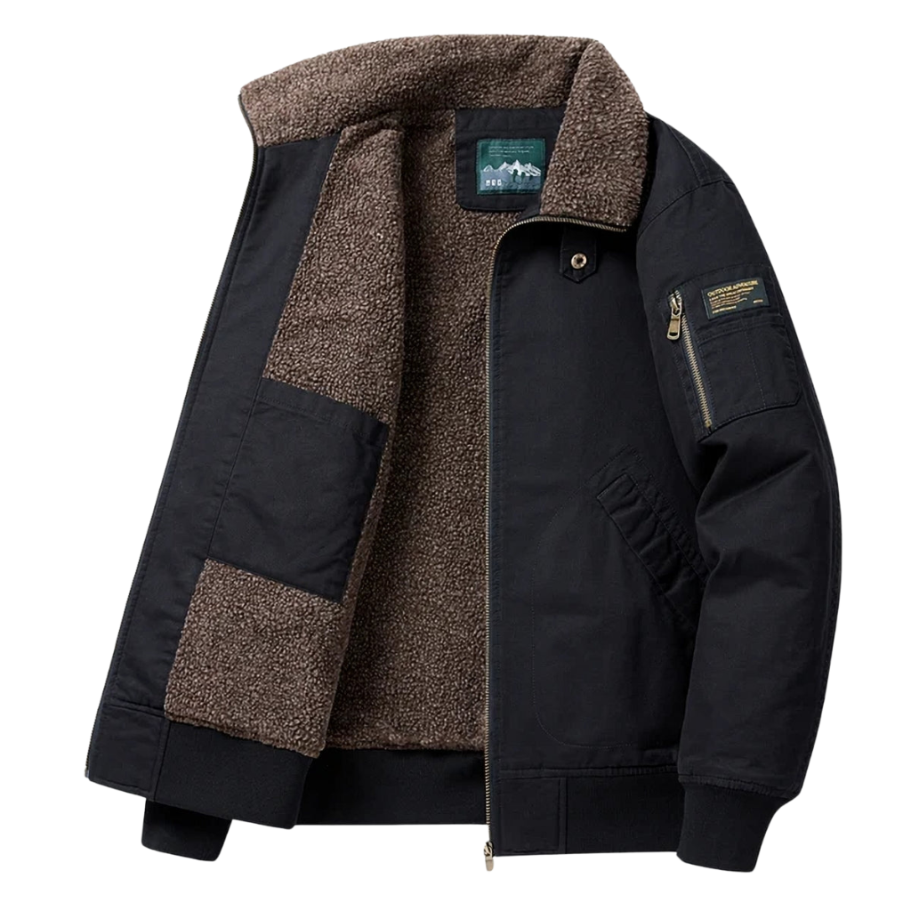 MEN’S JACKET FLEECE ASHFORD - SUPPORTS DOWN TO -15°C