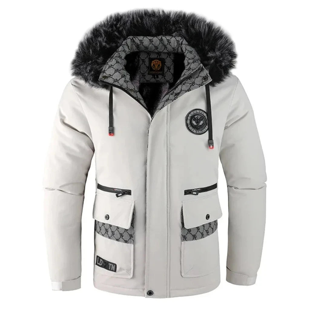 MEN’S LUXURY PADDED WINTER JACKET