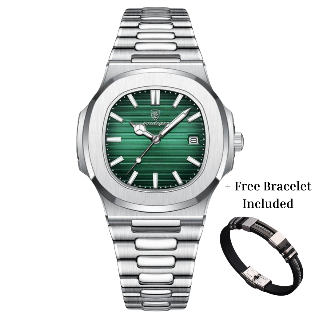 THORNLEIGH STAINLESS STEEL WATCH + FREE BRACELET